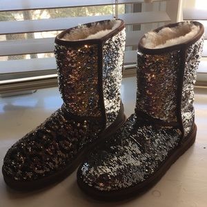 Sequined Uggs!